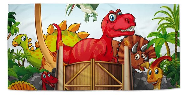Sablio Uterák Dinosauri 4 - 30x50 cm