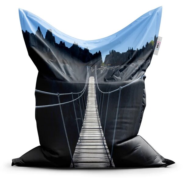 Sablio Sedací vak Visutý most - 150x100 cm