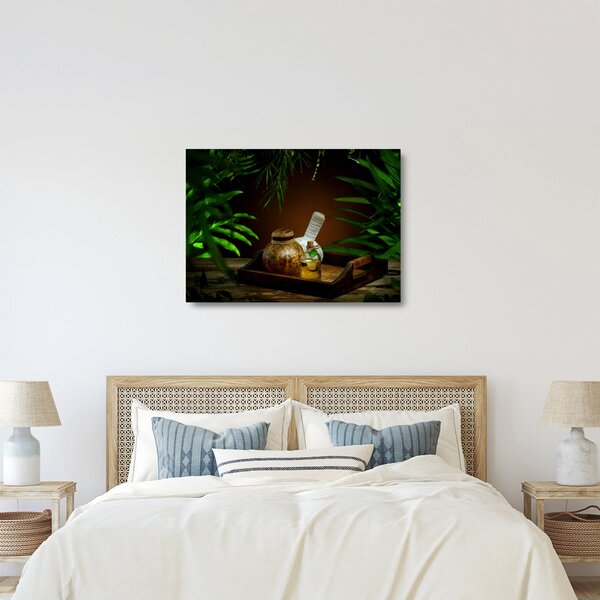 Sklenený obraz spa vecí (70x50 cm)