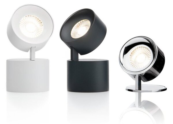 LED2 11508211DT KLIP ON stropné povrchové bodové svietidlo LED D77mm 11W/770lm 2700K TRIAC biela, biela