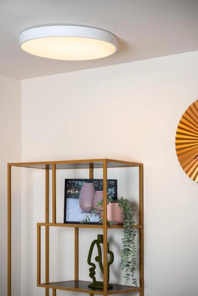 LUCIDE 79185/50/31 UNAR stropné svietidlo D495mm LED 36W/2350lm 2700K biela, switchdimmer