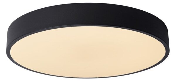 LUCIDE 79185/40/30 UNAR stropné svietidlo D395mm LED 24W/1555lm 2700K čierna, opálová, switchdimmer