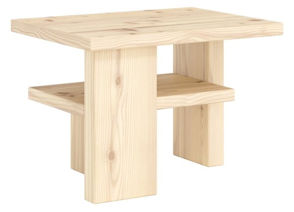 Odkladací stolík z borovicového dreva 34x45 cm Japan – Karup Design