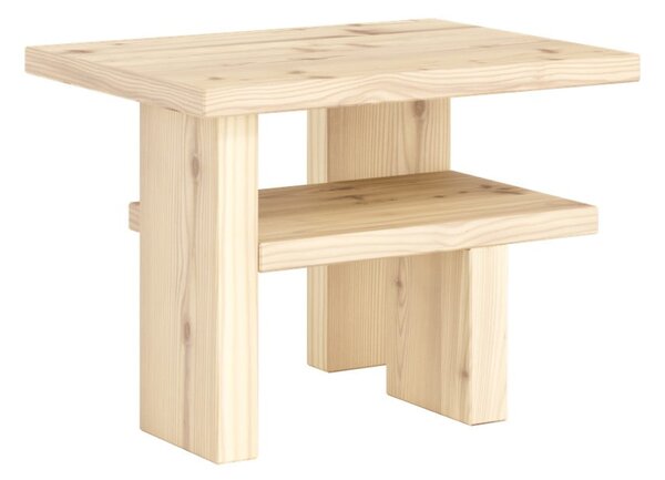 Odkladací stolík z borovicového dreva 34x45 cm Japan – Karup Design