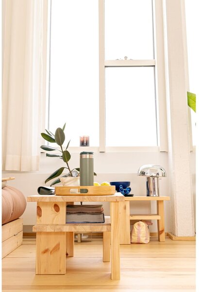 Odkladací stolík z borovicového dreva 34x45 cm Japan – Karup Design