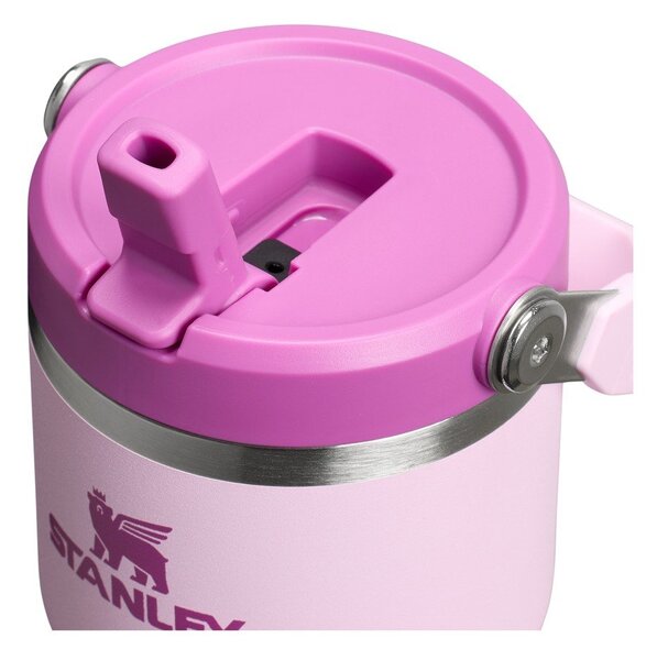 Ružová termoska z nehrdzavejúcej ocele 600 ml IceFlow™ Flip Straw 2.0 Cherry Blossom – Stanley