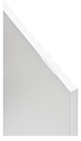 Biely príborník Teulat Doric, šírka 200 cm