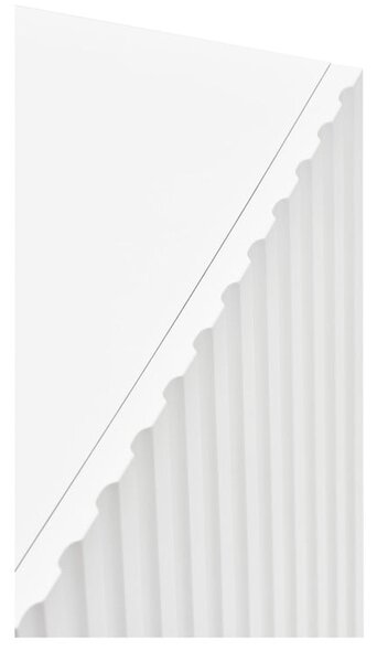 Biely príborník Teulat Doric, šírka 200 cm