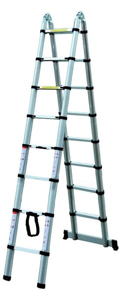 Teleskopický rebrík - štafle G21 - 5 M