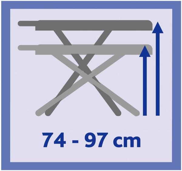 Vileda Total Reflect Plus žehliaca doska 130x44cm VILEDA 168661