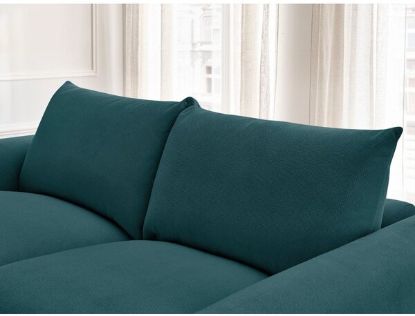 Modrá rozkladacia pohovka 214 cm Ernest – Bobochic Paris