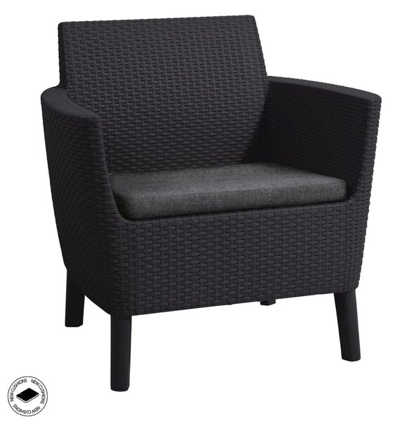 Salemo 3 seater Súprava záhradného nábytku, grafit KETER 236634