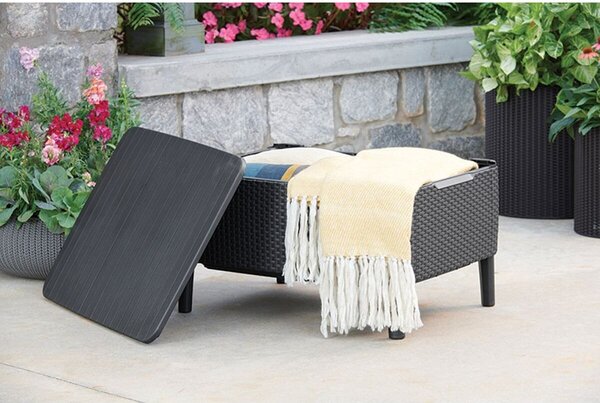 Salemo 3 seater Súprava záhradného nábytku, grafit KETER 236634