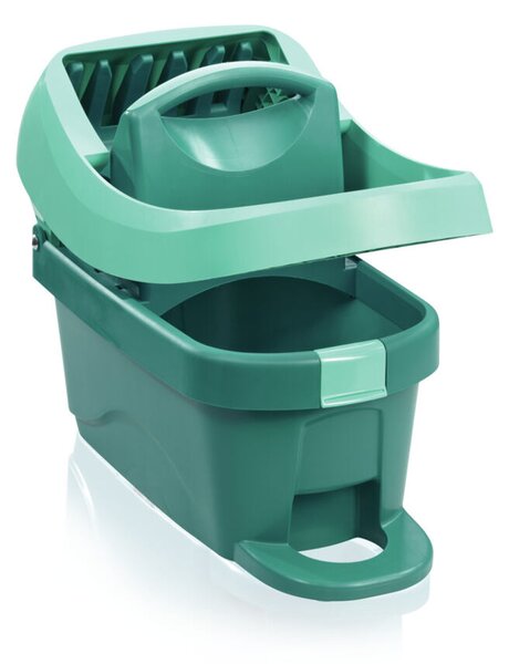 Set podlahový mop PROFI + vedro na kolieskach PROFI s nášľapným žmýkaním LEIFHEIT 55096