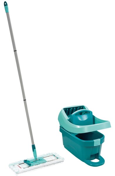 Set podlahový mop PROFI + vedro na kolieskach PROFI s nášľapným žmýkaním LEIFHEIT 55096