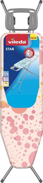 Vileda Star Žehliaca doska 120x38cm ružová VILEDA 163324