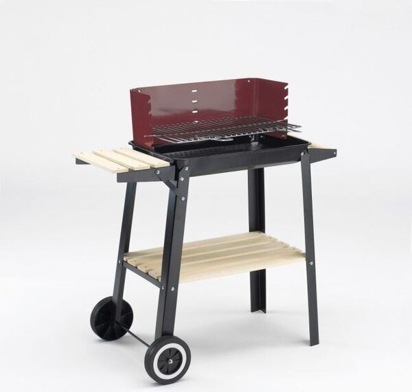 Gril na drevené uhlie 54 x 33 cm GrillChef Wagon BBQ LANDMANN 0566