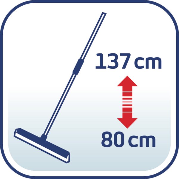 Penová stierka na podlahu Classic 45 cm s teleskopickou tyčou LEIFHEIT 56421