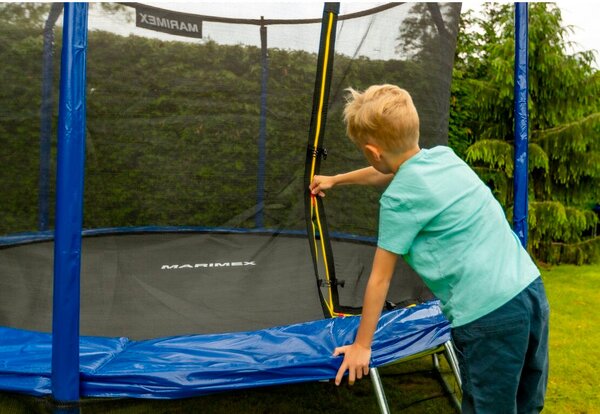 Standard Trampolína ø 244 cm + ochranná sieť + schodíky MARIMEX 19000080