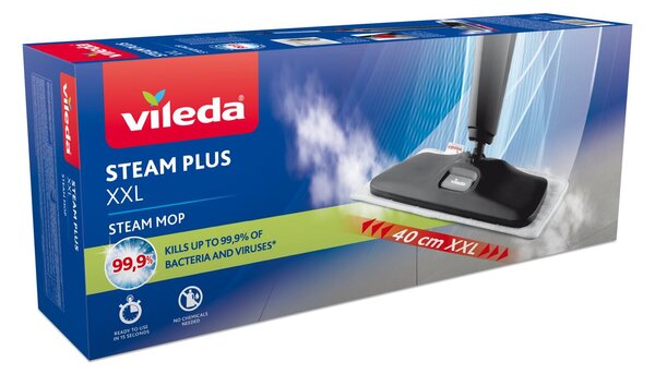 Steam Plus XXL 3.0 Parný mop - plochý VILEDA 173948
