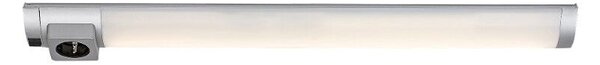 RABALUX 78056 Soft2 svietidlo pod kuchynskú linku s vypínačom a zásuvkou LED 8W/450lm 4000K strieborná, biela, š680mm