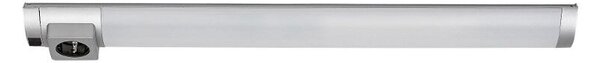 RABALUX 78056 Soft2 svietidlo pod kuchynskú linku s vypínačom a zásuvkou LED 8W/450lm 4000K strieborná, biela, š680mm