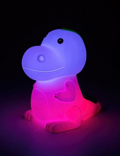 RABALUX 76021 Dinoo dekoračná dotyková stolová lampička V140mm LED 0,45W/30lm 3000K biela nabíjacia batéria