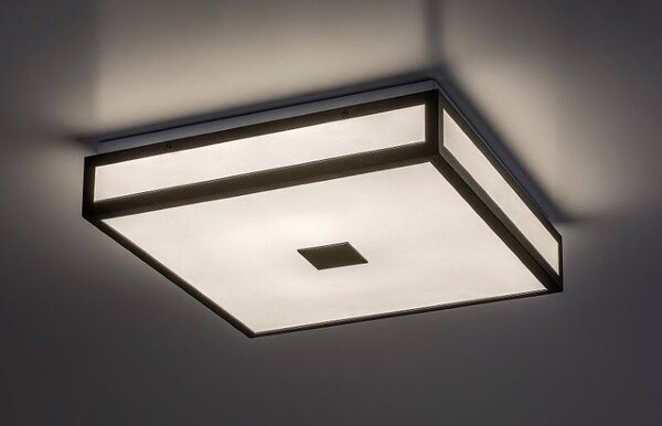 RABALUX 75031 Zoya stropné svietidlo LED 18W/1350lm 4000K IP44 čierna, biela, 300x300mm