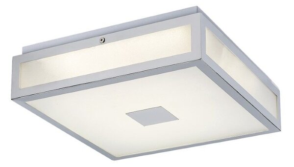RABALUX 75032 Zoya stropné svietidlo LED 18W/1390lm 4000K IP44 chrómová, biela, 300x300mm