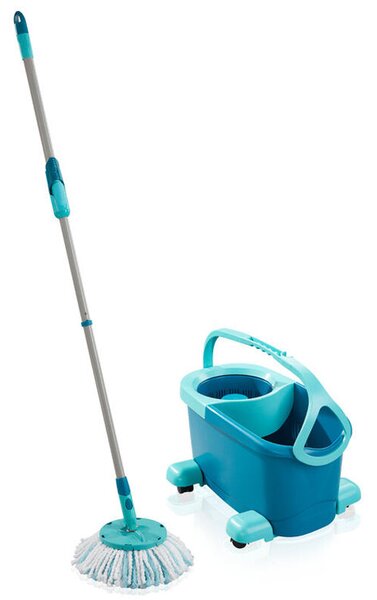 CLEAN TWIST Disc Mop Ergo Mobile Upratovacia sada s náhradnou hlavicou LEIFHEIT 52102+52104