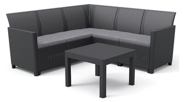 Claire 5 Seat corner, grafit KETER 252711