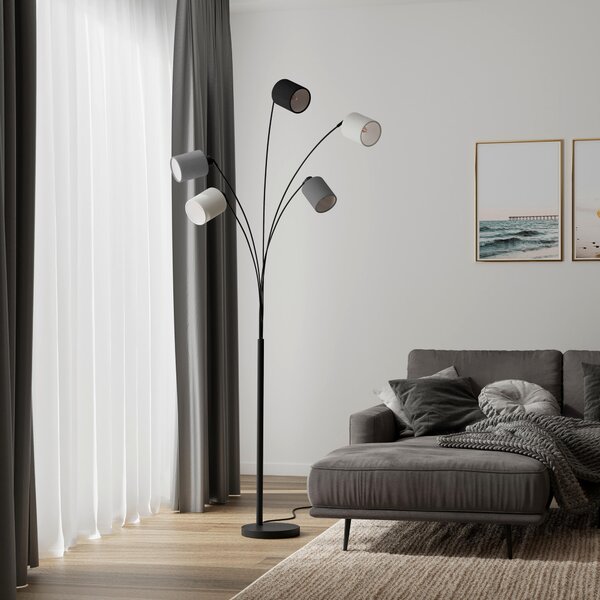 STOJACIA LAMPA, 90/200 cm Novel - Interiérové svietidlá