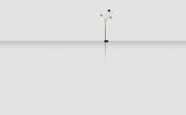 STOJACIA LAMPA, 90/200 cm Novel - Interiérové svietidlá