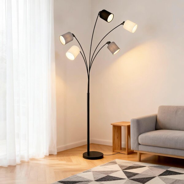 STOJACIA LAMPA, 90/200 cm Novel - Interiérové svietidlá