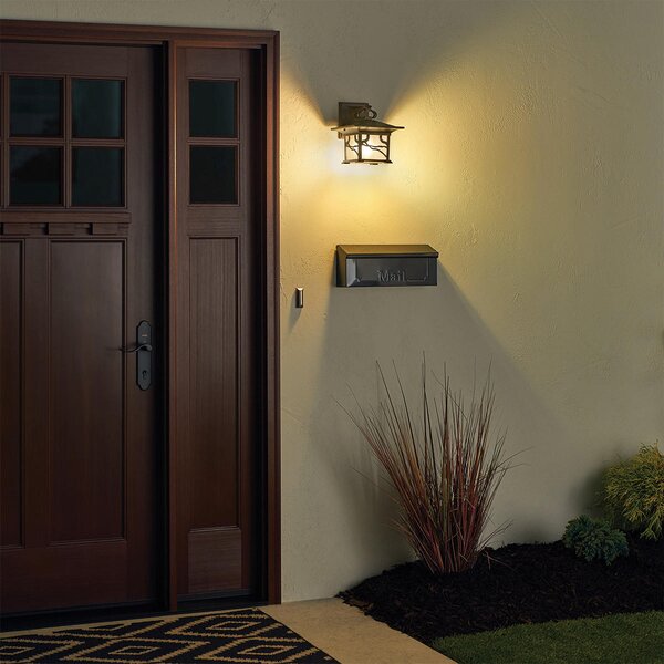 VONKAJŠIE NÁSTENNÉ SVIETIDLO, 20,3/22,2/23,7 cm Elstead Lighting - Vonkajšie osvetlenie