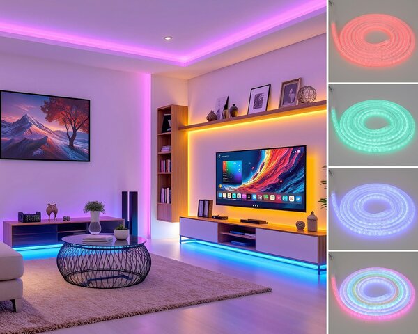 LED PÁSIK, 500 cm Novel - LED svetlá