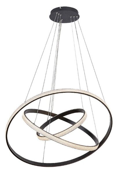 RABALUX 72260 Grete závesné svietidlo D800mm LED 100W/4450lm 3000K čierna, biela