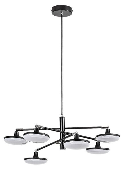 RABALUX 72239 Madi závesné svietidlo D600mm LED 24W/2350lm 3000K matná čierna, biela