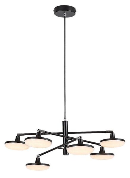 RABALUX 72239 Madi závesné svietidlo D600mm LED 24W/2350lm 3000K matná čierna, biela