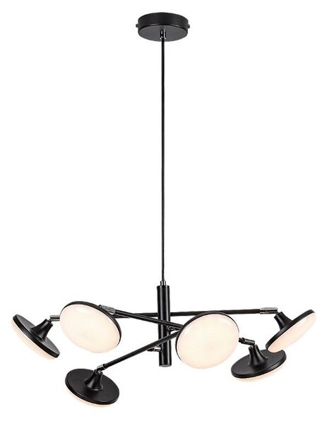 RABALUX 72239 Madi závesné svietidlo D600mm LED 24W/2350lm 3000K matná čierna, biela
