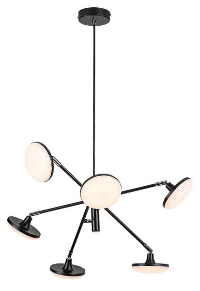 RABALUX 72239 Madi závesné svietidlo D600mm LED 24W/2350lm 3000K matná čierna, biela