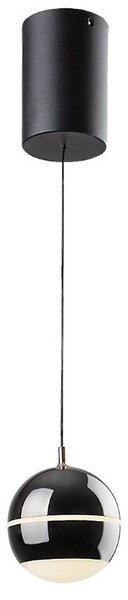 RABALUX 72246 Maelo závesné svietidlo D100mm LED 6W/200lm 4000K čierna, biela