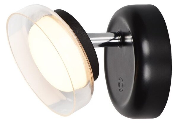 RABALUX 71272 Javi nástenné svietidlo s vypínačom LED 2W/150lm 3000K čierna, biela