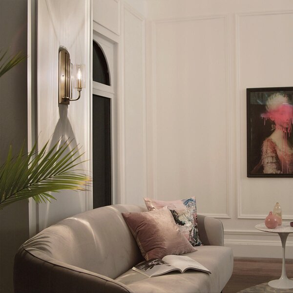 NÁSTENNÉ SVIETIDLO, 33,5/11,5/16 cm Elstead Lighting - Interiérové svietidlá