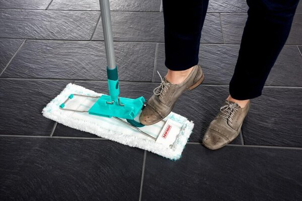 Podlahový mop PROFI Micro Duo s hliníkovou násadou - CLICK System LEIFHEIT 55045