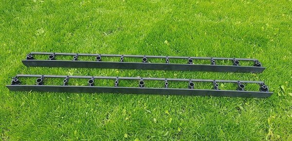 Plastové neviditeľné obrubníky DUO 45 mm 2 ks Rojaplast 101045