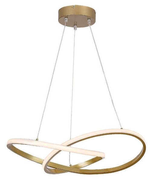 RABALUX 72215 Castiel závesné svietidlo LED 36W/2380lm 3000K zlatá, biela