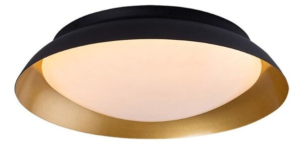 RABALUX 71188 Hafsa stropné svietidlo D300mm LED 20W/1080lm 3000K čierna, zlatá, biela