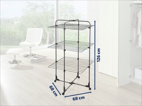 Leifheit Classic Dryer Tower 270 Black 81470