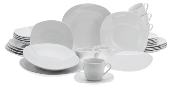 KOMBINOVANÝ SERVIS SQUARE WEISS 30-dielne Creatable - Online Only bytové doplnky, Online Only